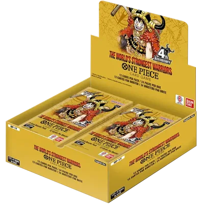 One Piece Official Card Game: OP-17 [The World’s Strongest Warriors] Booster Box – English