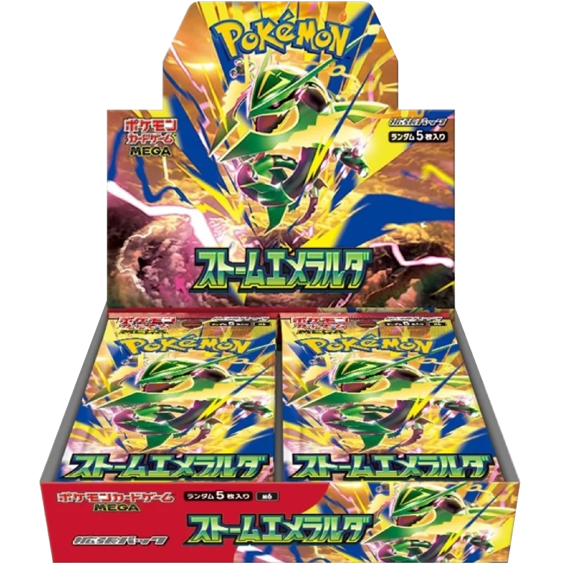 Pokémon TCG Storm Emeralda (M6) Booster Box – Japanese