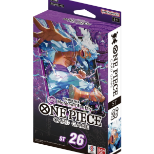 One Piece ST-26 Starter Deck (Purple/Black Monkey D. Luffy) – Eng