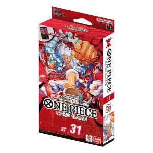 One Piece Official Card Game:  Red Monkey D Luffy - [ST31] Starter Deck - English