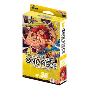 One Piece Official Card Game: Yellow Eutass "Captain" Kid - [ST36] Starter Deck - English